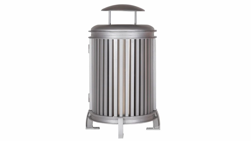 Beselt Large Capacity Round Waste Receptacle